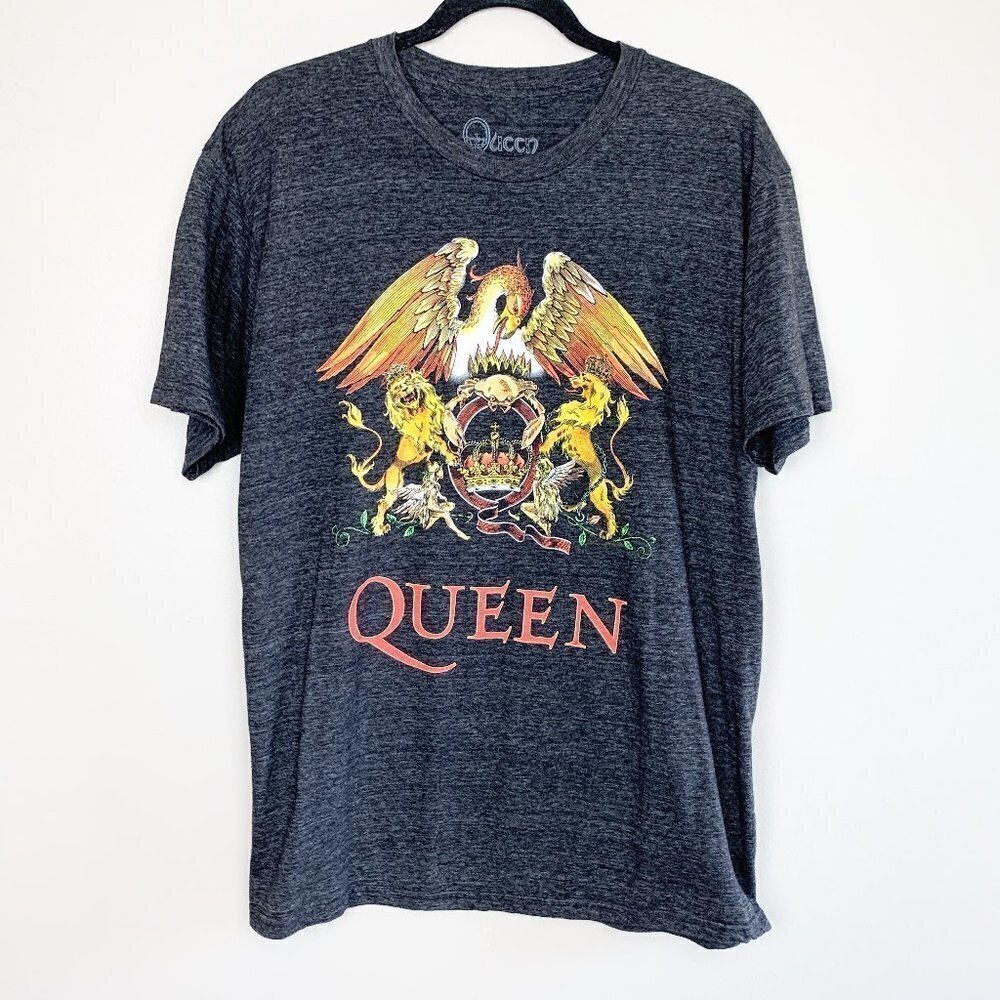 Queen Official Classic Crest T-shirt Men's Size Large